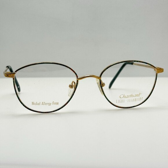 Charmant Eyeglasses Eye Glasses Frames 7605 PC 52-20-140 Japan main image 5